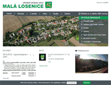 Tablet Screenshot of malalosenice.cz